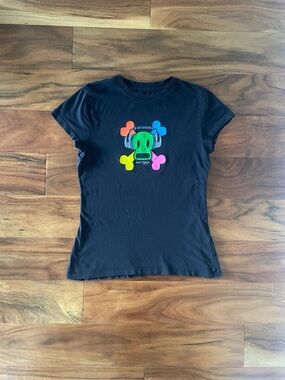 Y2K Paul Frank Black Short Sleeve Graphic Tee